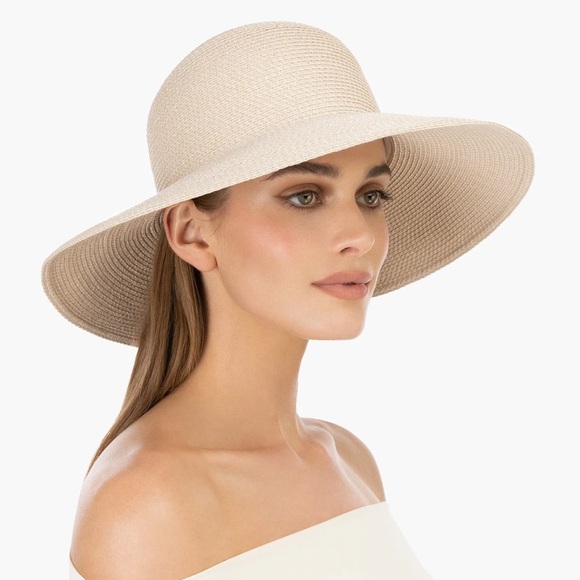 Eric Javits Hampton Hat in Cream - Picture 1 of 13